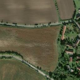 Satellite imagery of [Klučov-Skramníky] church t., CZ