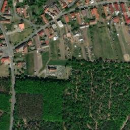 Satellite imagery of Trinity [Lipec] church t., CZ