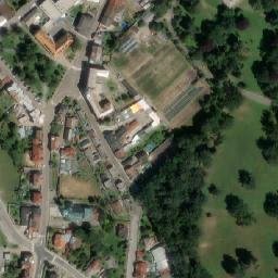 Satellite imagery of [Žamberk] church t., CZ