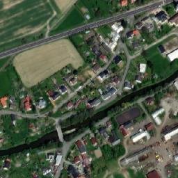 Satellite imagery of [Krnov-Horní Předměstí] church t., CZ