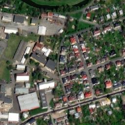 Satellite imagery of Dalkia [Krnov-Horní Předměstí] heat plant chimney, CZ