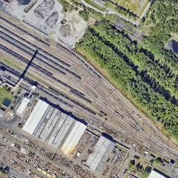 Satellite imagery of Piast Coal Mine, PL