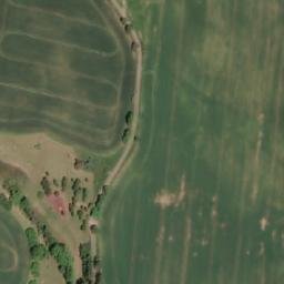 Satellite imagery of [Toužim-Lachovice] chapel sanctus t., CZ