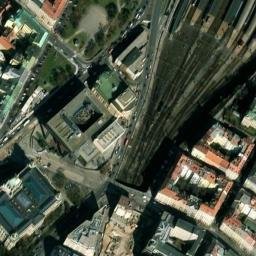 Satellite imagery of Riegrovy sady-Mlíkárna [Praha-Vinohrady] outlook t., CZ