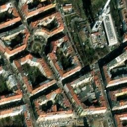 Satellite imagery of Prague TV Tower, CZ