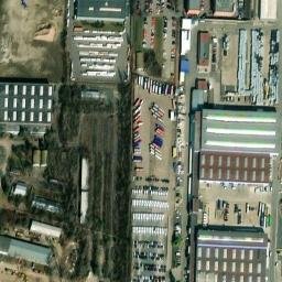 Satellite imagery of [Praha-Malešice] heat plant chimney - 2, CZ