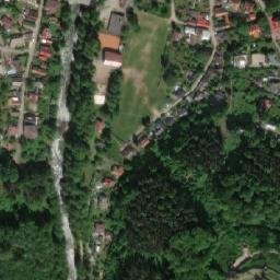 Satellite imagery of [Potštejn] church t., CZ