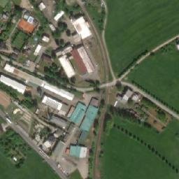 Satellite imagery of [Potštejn] church t., CZ