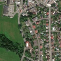 Satellite imagery of [Králíky] church t., CZ
