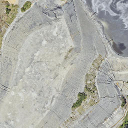 Satellite imagery of cairn, PL