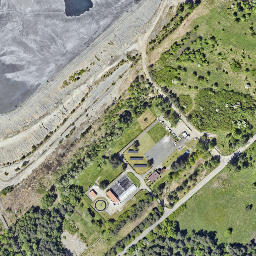 Satellite imagery of cairn, PL