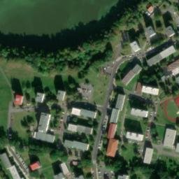 Satellite imagery of Terea [Cheb] factory chimney, CZ