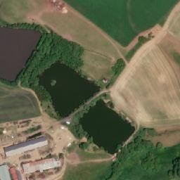 Satellite imagery of [Krásné Údolí] church sanctus t., CZ