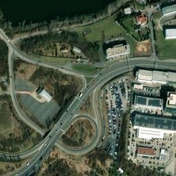 Satellite imagery of [Praha-Řepy] church t., CZ