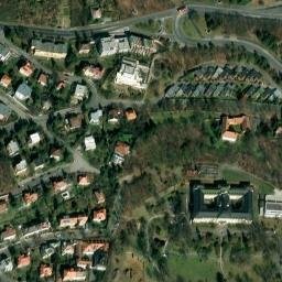 Satellite imagery of Strahov [Praha-Břevnov] retransl. t., CZ