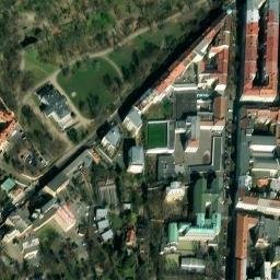 Satellite imagery of [Praha-Smíchov] church t., CZ