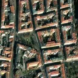 Satellite imagery of Tančící dům [Praha-Nové Město] outlook t., CZ