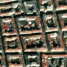 Satellite imagery of Prague TV Tower, CZ