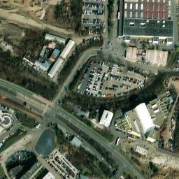 Satellite imagery of [Praha-Hostivař] steel chimney, CZ