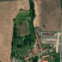 Satellite imagery of [Rostoklaty] church t., CZ