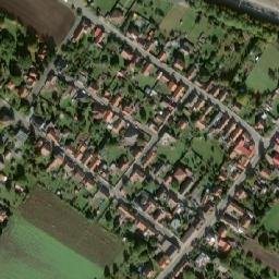 Satellite imagery of [Cerhenice] former sugar factory chimney, CZ