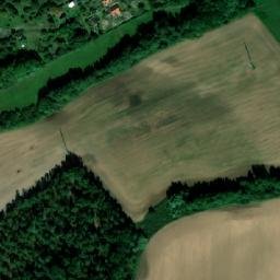 Satellite imagery of Kunětická hora, CZ