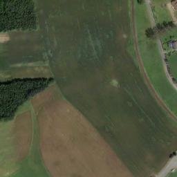 Satellite imagery of [Dlouhoňovice] former milk factory chimney, CZ