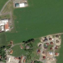 Satellite imagery of [Dlouhoňovice] former milk factory chimney, CZ