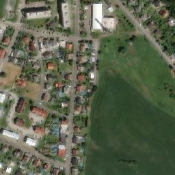 Satellite imagery of [Žamberk] former heat plant chimney, CZ