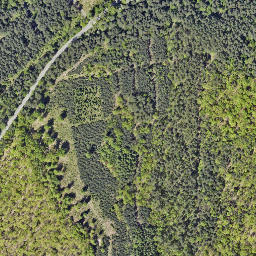 Satellite imagery of cairn, PL
