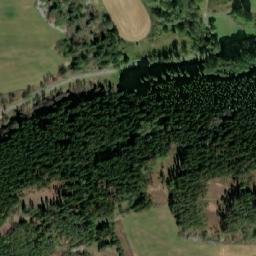 Satellite imagery of [Pšov-Kobylé] church t., CZ