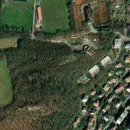 Satellite imagery of [Praha-Košíře] church t., CZ