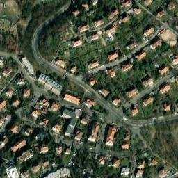 Satellite imagery of [Praha-Košíře] church t., CZ
