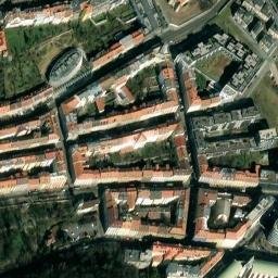 Satellite imagery of [Praha-Smíchov] church t., CZ