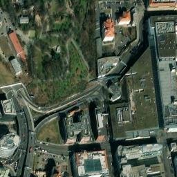 Satellite imagery of [Praha-Smíchov] church t., CZ