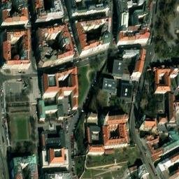 Satellite imagery of Tančící dům [Praha-Nové Město] outlook t., CZ