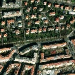 Satellite imagery of [Praha-Vršovice] church t., CZ