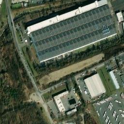 Satellite imagery of [Praha-Hostivař] steel chimney, CZ