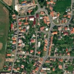 Satellite imagery of [Rostoklaty] church t., CZ