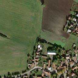 Satellite imagery of [Cerhenice] church sanctus t., CZ