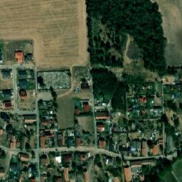 Satellite imagery of [Kunětice] church t., CZ