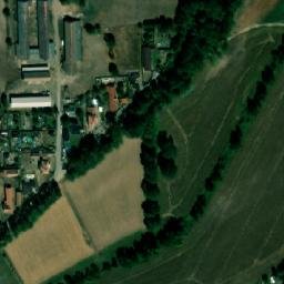 Satellite imagery of [Kunětice] church t., CZ
