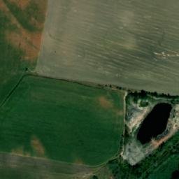 Satellite imagery of [Časy] former brick yard chimney, CZ