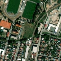 Satellite imagery of [Holice v Čechách] church t., CZ