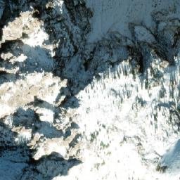 Satellite imagery of Shark Tooth Mountain, CA
