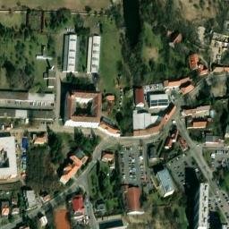 Satellite imagery of [Praha-Řepy] church t., CZ
