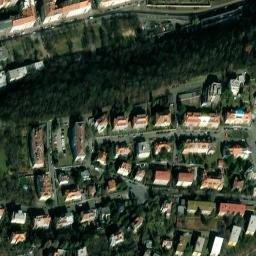 Satellite imagery of [Praha-Smíchov] church t., CZ