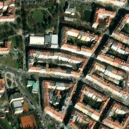 Satellite imagery of [Praha-Vršovice] church t., CZ