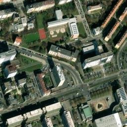 Satellite imagery of [Praha-Vršovice] church t., CZ