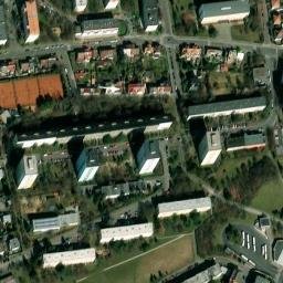 Satellite imagery of [Praha-Strašnice] fireworks telecomunication t., CZ